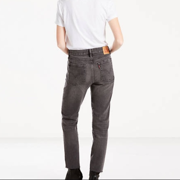 levis wedgie grey